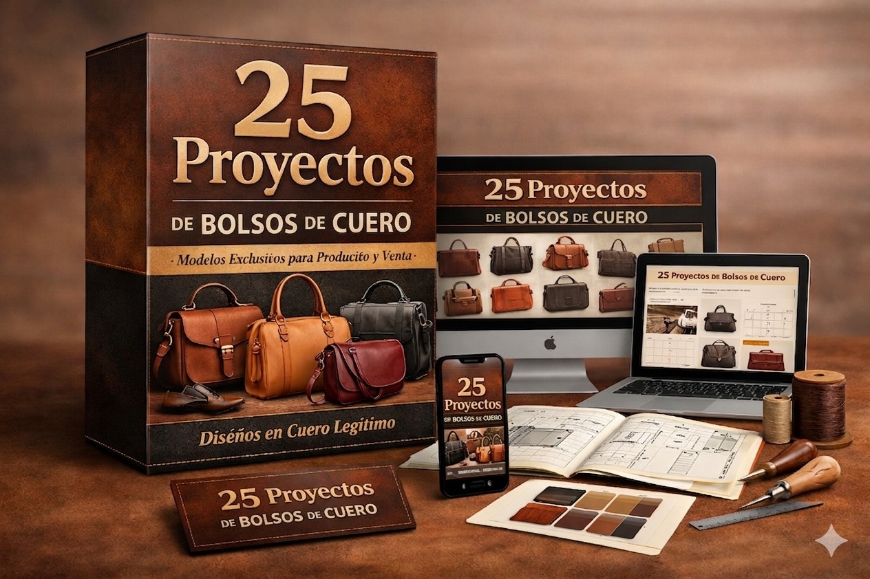 Bolsos de cuero artesanales profesionales